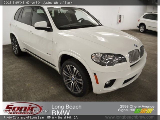 2013 BMW X5 xDrive 50i in Alpine White