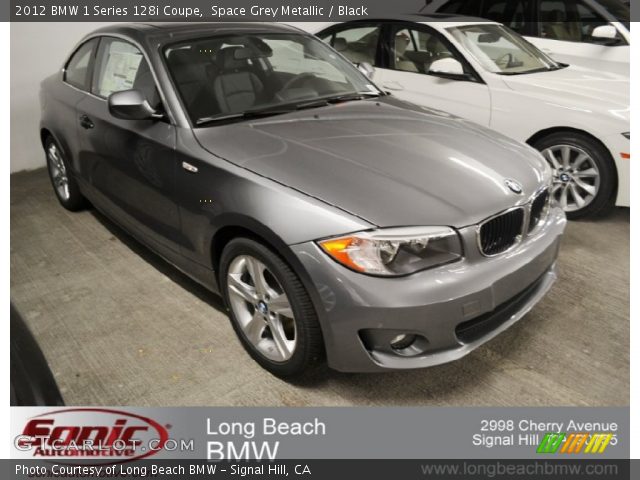 2012 BMW 1 Series 128i Coupe in Space Grey Metallic