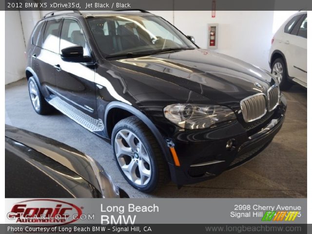 2012 BMW X5 xDrive35d in Jet Black
