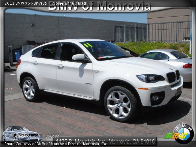 2011 BMW X6 xDrive35i in Alpine White
