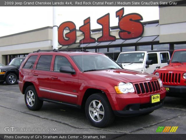 2009 Jeep Grand Cherokee Laredo 4x4 in Red Rock Crystal Pearl