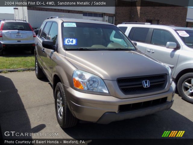 2004 Honda Pilot EX-L 4WD in Sandstone Metallic