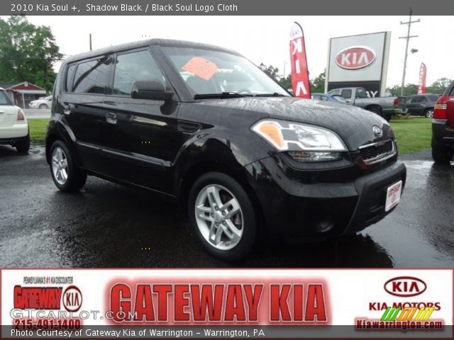 2010 Kia Soul + in Shadow Black