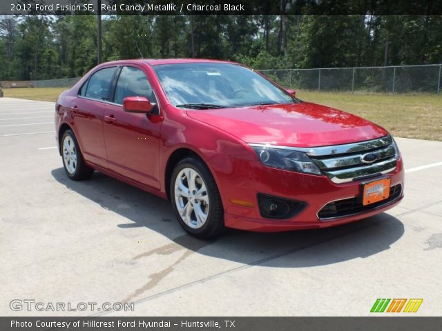 2012 Ford Fusion SE in Red Candy Metallic