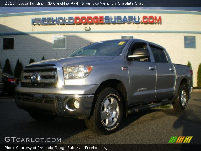 2010 Toyota Tundra TRD CrewMax 4x4 in Silver Sky Metallic