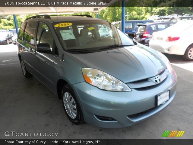 2006 Toyota Sienna LE in Blue Mirage Metallic