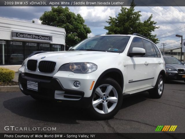 2009 BMW X5 xDrive30i in Alpine White