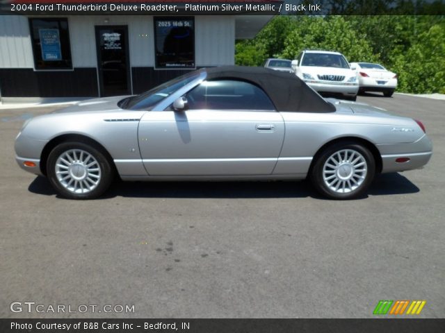 2004 Ford Thunderbird Deluxe Roadster in Platinum Silver Metallic