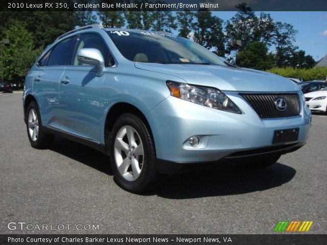 2010 Lexus RX 350 in Cerulean Blue Metallic