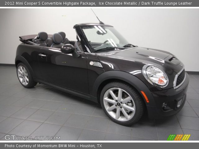 2012 Mini Cooper S Convertible Highgate Package in Ice Chocolate Metallic