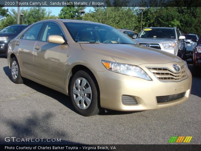 2010 Toyota Camry LE in Sandy Beach Metallic
