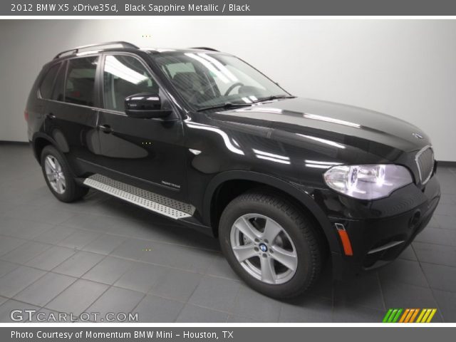 2012 BMW X5 xDrive35d in Black Sapphire Metallic