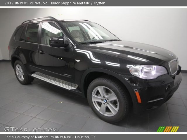 2012 BMW X5 xDrive35d in Black Sapphire Metallic