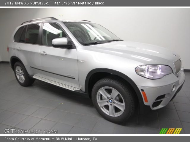 2012 BMW X5 xDrive35d in Titanium Silver Metallic