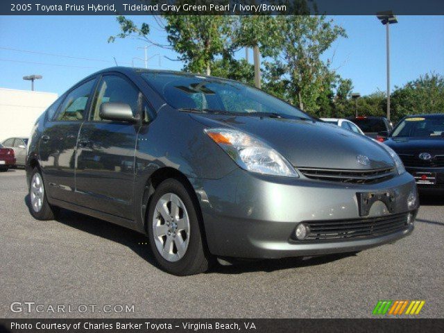 2005 Toyota Prius Hybrid in Tideland Gray Green Pearl