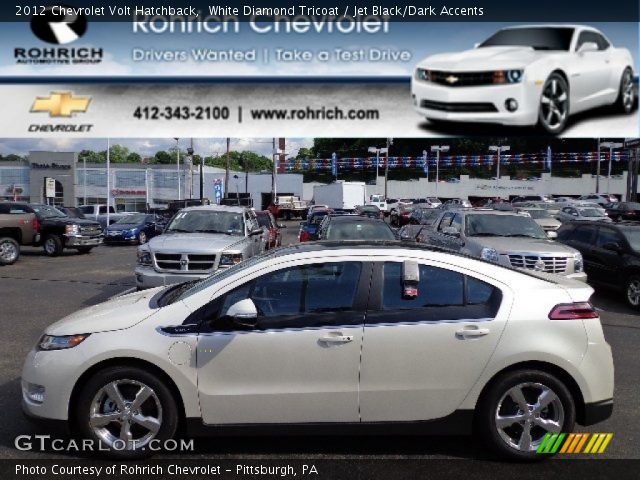 2012 Chevrolet Volt Hatchback in White Diamond Tricoat