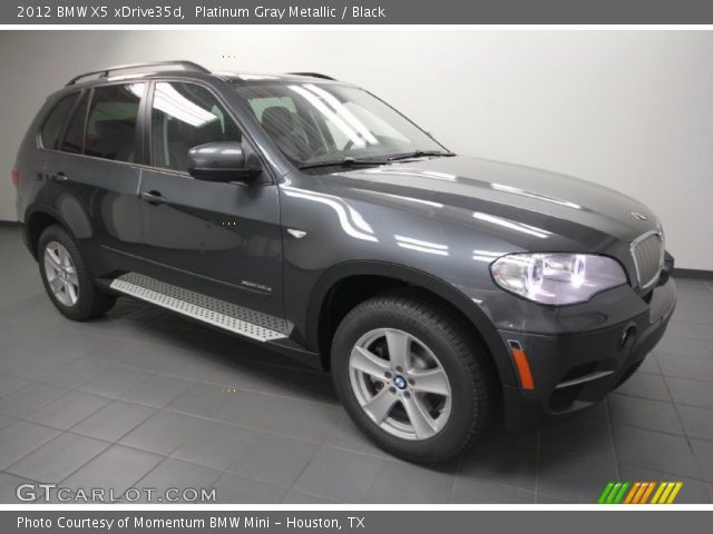 2012 BMW X5 xDrive35d in Platinum Gray Metallic