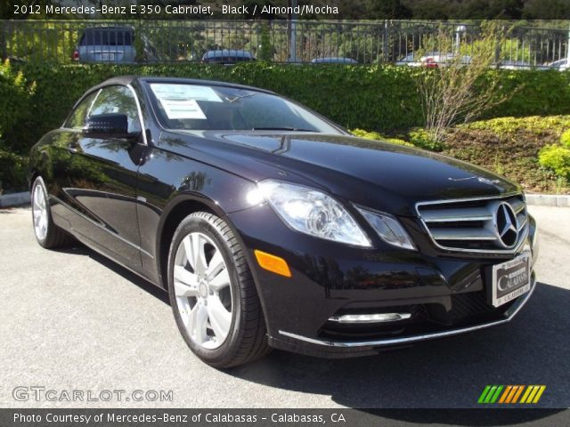 2012 Mercedes-Benz E 350 Cabriolet in Black