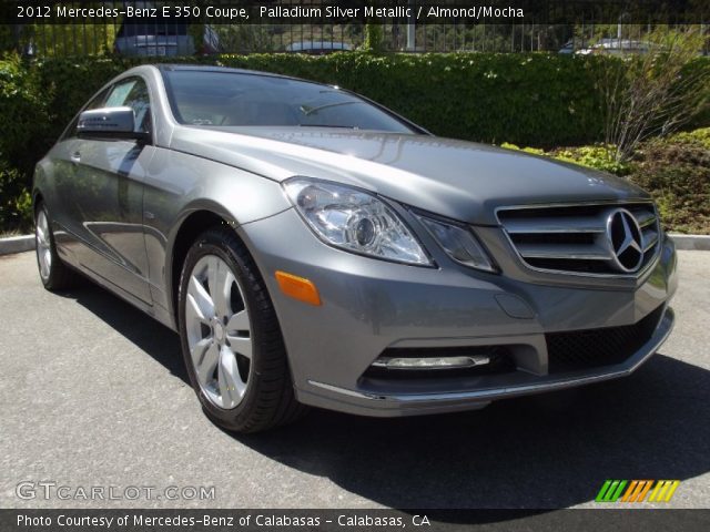 2012 Mercedes-Benz E 350 Coupe in Palladium Silver Metallic
