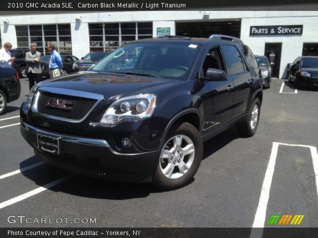 2010 GMC Acadia SLE in Carbon Black Metallic