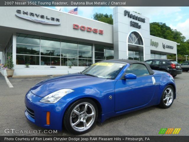 2007 Nissan 350Z Touring Roadster in Daytona Blue Metallic