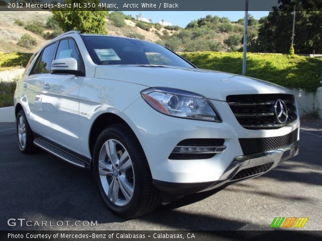 2012 Mercedes-Benz ML 350 4Matic in Arctic White