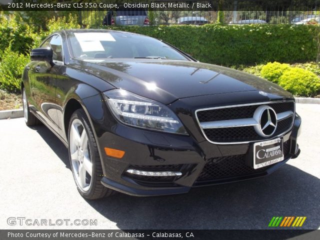 2012 Mercedes-Benz CLS 550 Coupe in Obsidian Black Metallic