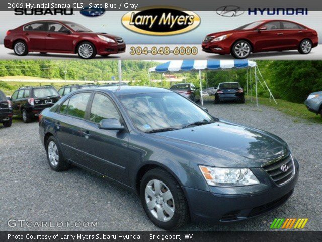 2009 Hyundai Sonata GLS in Slate Blue