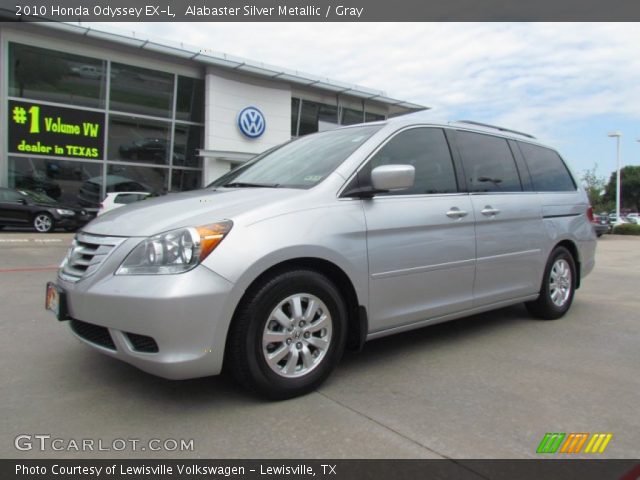 2010 Honda Odyssey EX-L in Alabaster Silver Metallic