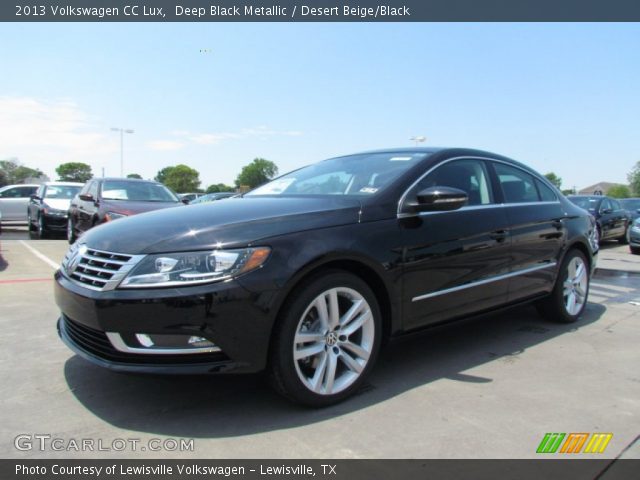 2013 Volkswagen CC Lux in Deep Black Metallic