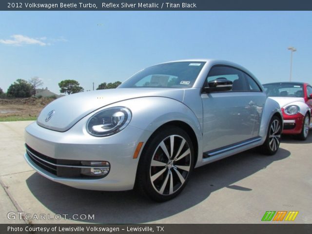2012 Volkswagen Beetle Turbo in Reflex Silver Metallic