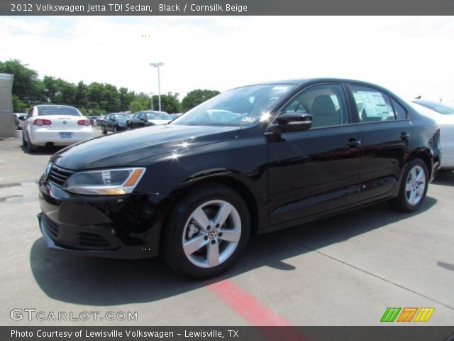 2012 Volkswagen Jetta TDI Sedan in Black