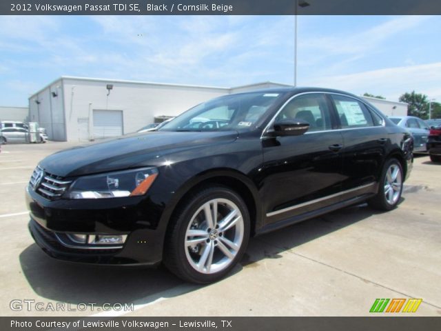 2012 Volkswagen Passat TDI SE in Black