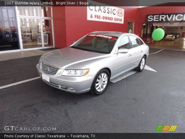 2007 Hyundai Azera Limited in Bright Silver