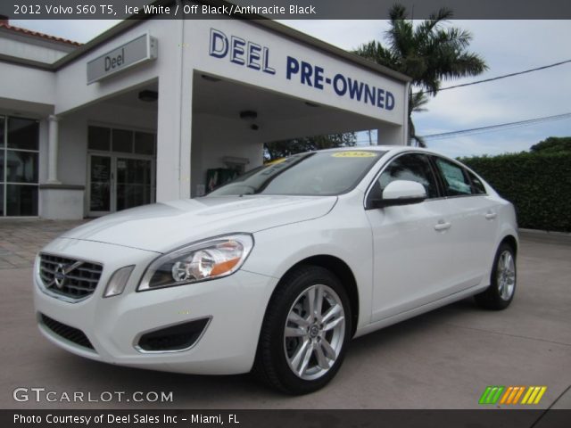 2012 Volvo S60 T5 in Ice White