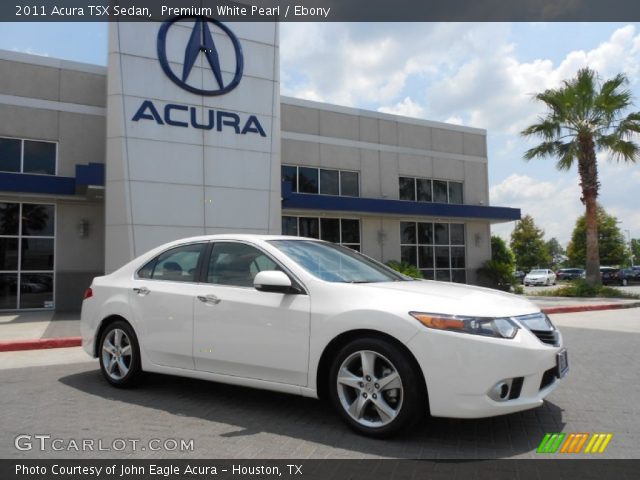 2011 Acura TSX Sedan in Premium White Pearl