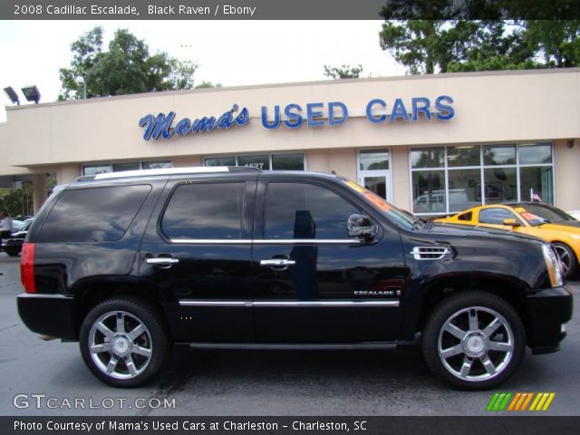 2008 Cadillac Escalade  in Black Raven