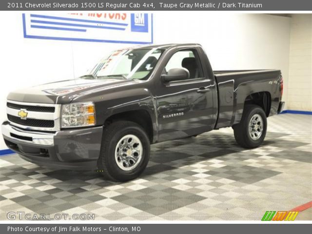 2011 Chevrolet Silverado 1500 LS Regular Cab 4x4 in Taupe Gray Metallic