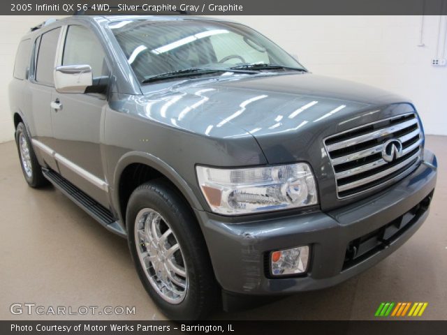 2005 Infiniti QX 56 4WD in Silver Graphite Gray