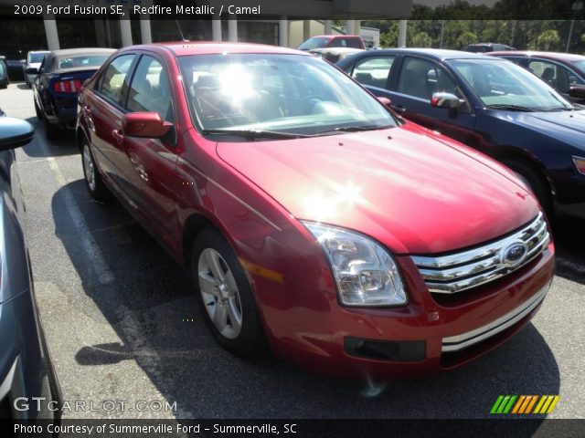 2009 Ford Fusion SE in Redfire Metallic