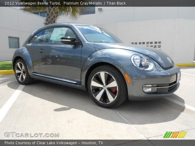 2012 Volkswagen Beetle Turbo in Platinum Gray Metallic