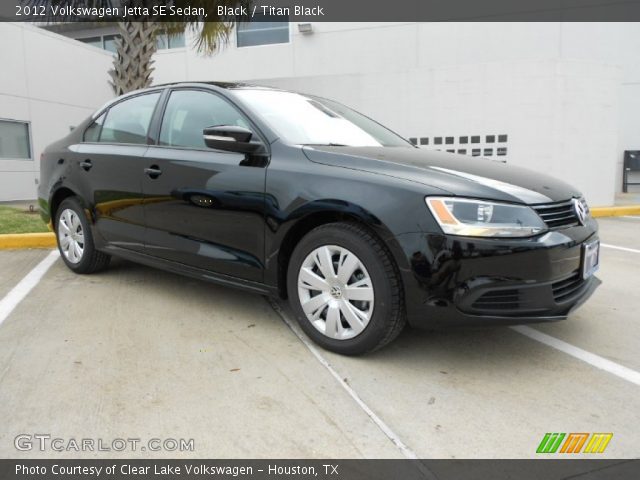2012 Volkswagen Jetta SE Sedan in Black