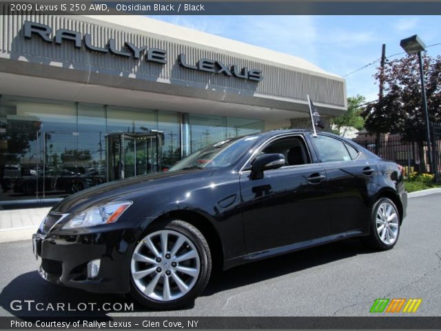 2009 Lexus IS 250 AWD in Obsidian Black