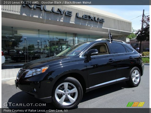 2010 Lexus RX 350 AWD in Obsidian Black