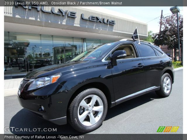 2010 Lexus RX 350 AWD in Obsidian Black