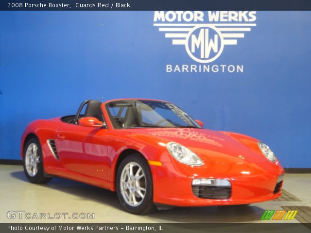 2008 Porsche Boxster  in Guards Red