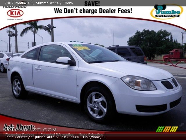 2007 Pontiac G5  in Summit White