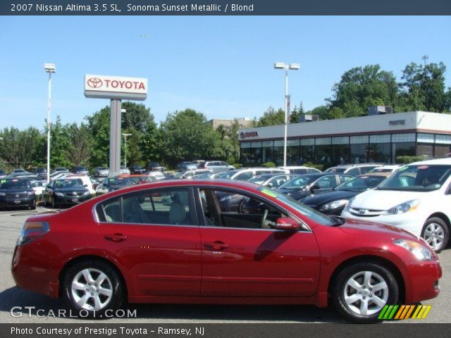 2007 Nissan Altima 3.5 SL in Sonoma Sunset Metallic