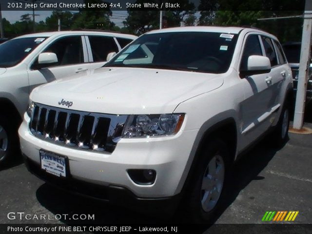 2012 Jeep Grand Cherokee Laredo 4x4 in Stone White