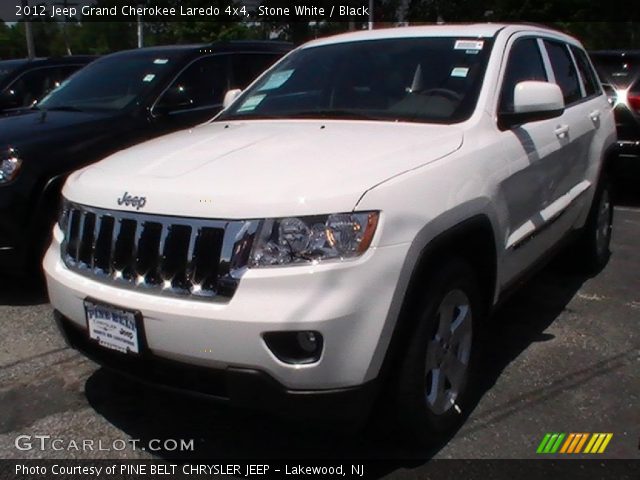 2012 Jeep Grand Cherokee Laredo 4x4 in Stone White